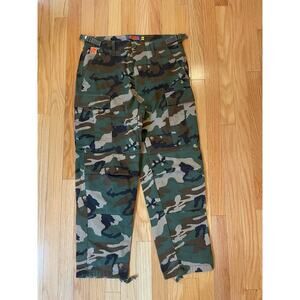 Empyre Relax Camouflage Cargo Military Pants Baggy Skater‎ 90s Y2K Size 28 Loose